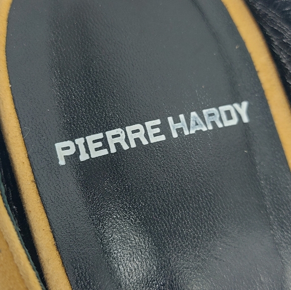 Pierre Hardy mademoiselle jacno slip on suede mules Size 8.5 - Picture 3 of 7